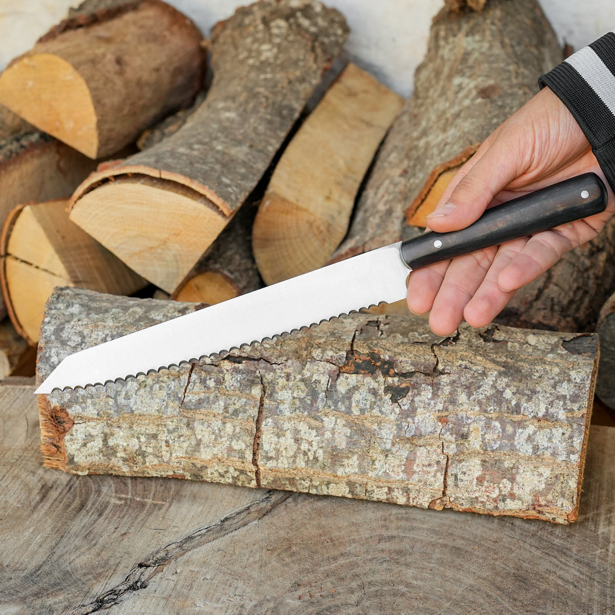 Ekmek Bıçağı 33 Cm - Kompakt Sap