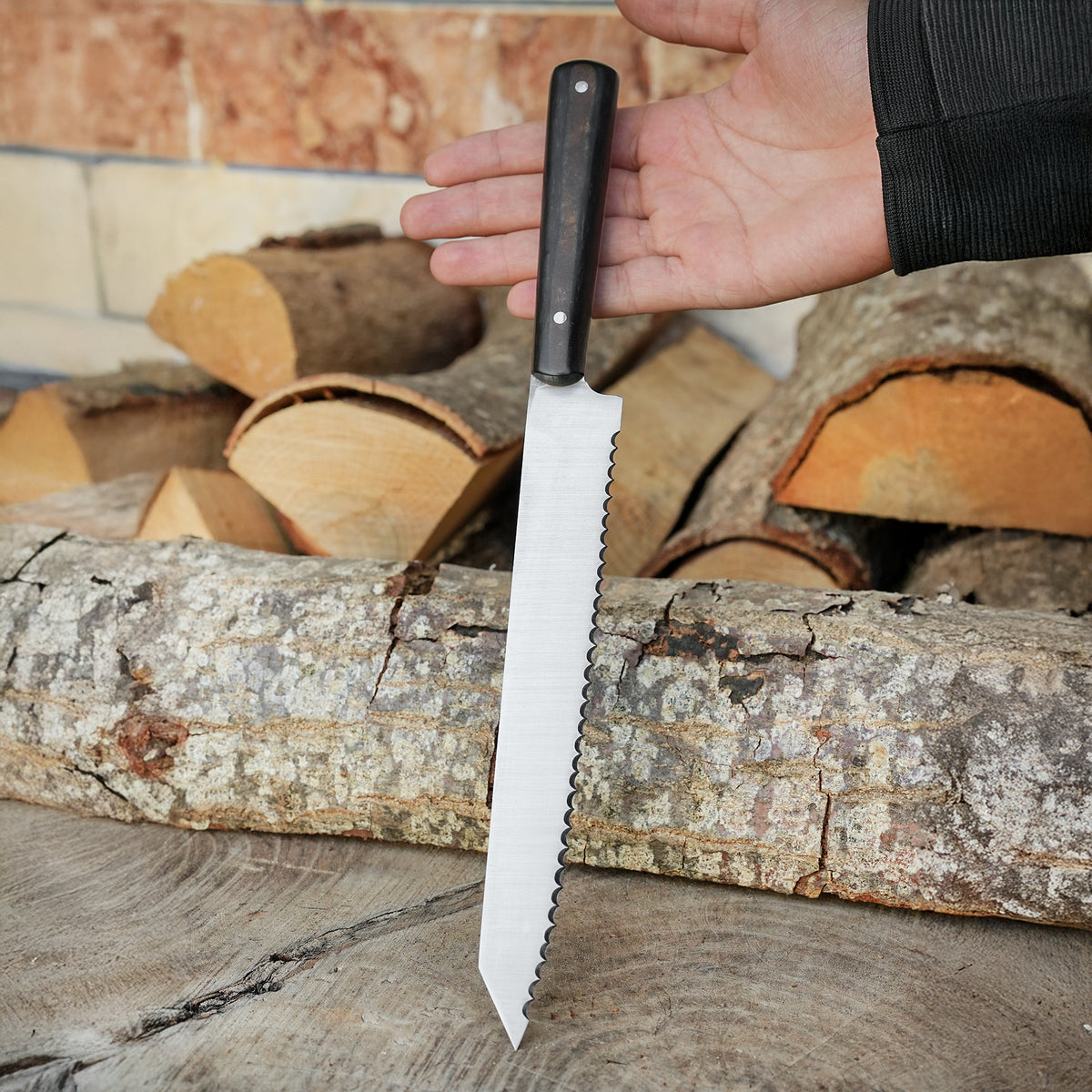 Ekmek Bıçağı 33 Cm - Kompakt Sap