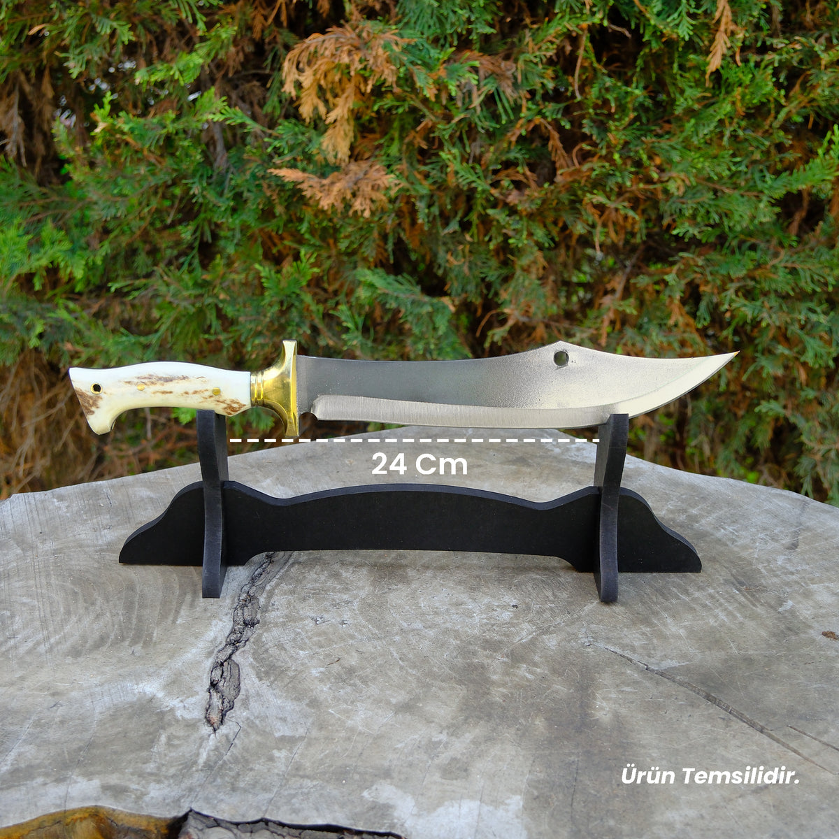 Bıçak Sergileme Standı – 24 Cm