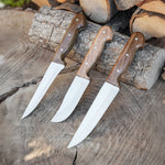 Kesme Bıçağı Seti 3'lü - Paslanmaz Çelik