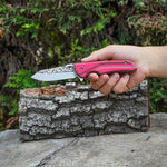 Geyik Gravür İşlemeli - Katlanır Bıçak - Verzalit Sap - 21 Cm