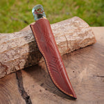 Puukko - Damascus Çelik - Koleksiyonluk ve Hediyelik Bıçak