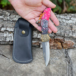 Katlanır Model - N690 Çelik - Epoksi Sap - 19 Cm