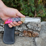 Katlanır Model - N690 Çelik - Epoksi Sap - 19 Cm