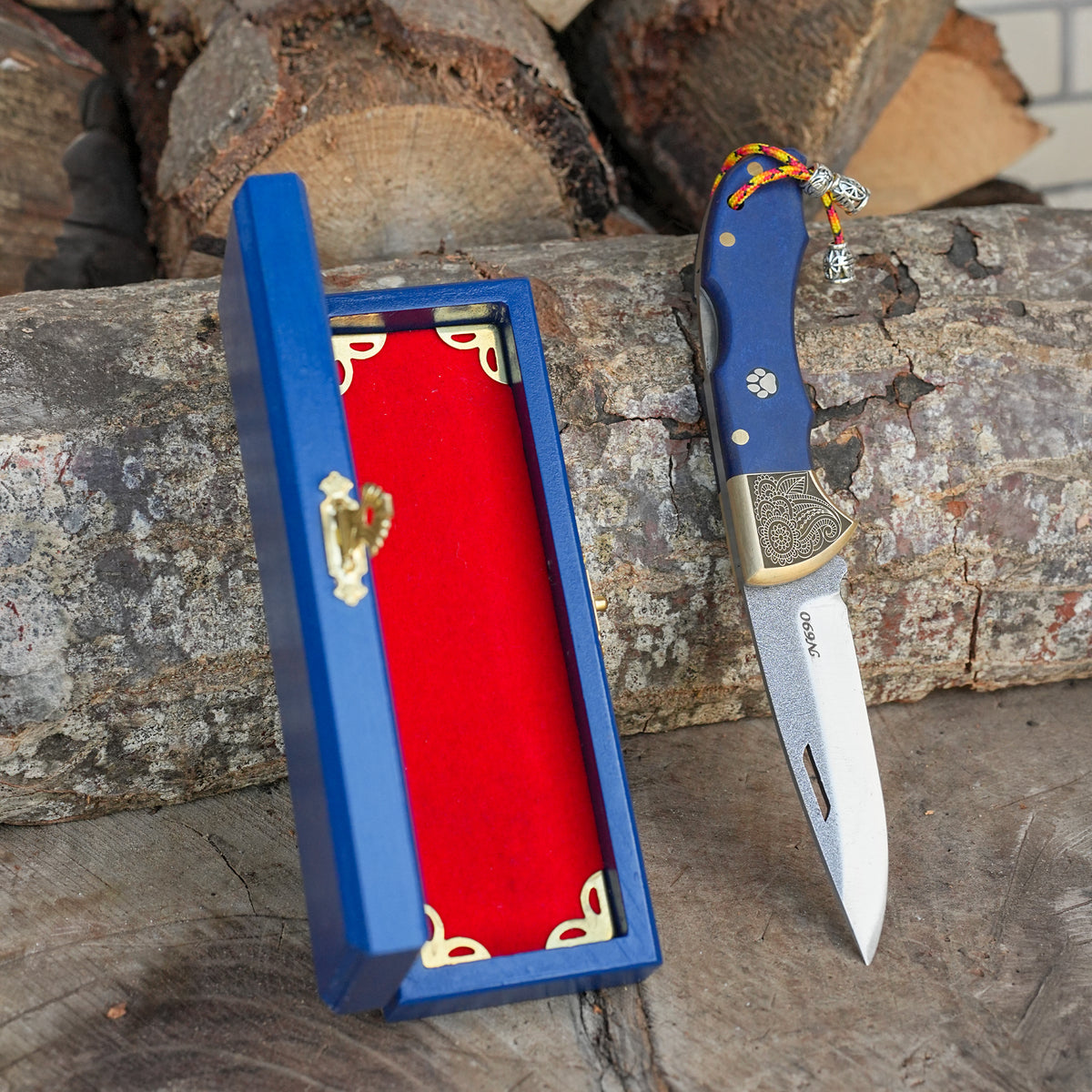 Katlanır Model - N690 Çelik - Mikarta Sap