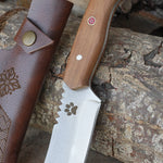 Pati İşlemeli Tanto Av Bıçağı - 24 Cm