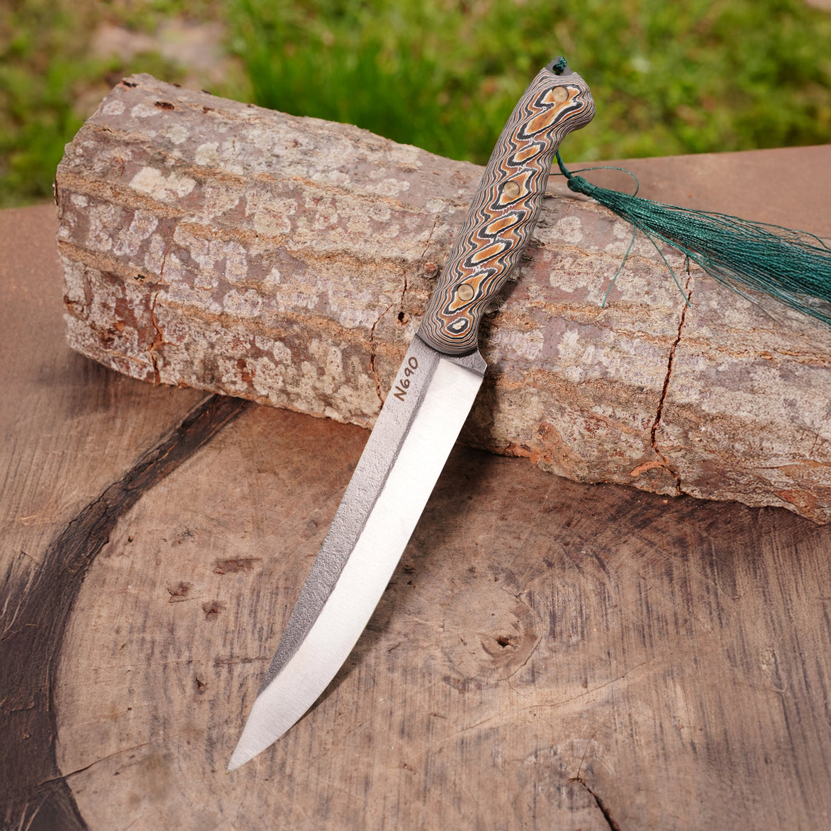 Kesme Bıçağı – N690 Çelik – Verzalit Saplı Profesyonel Seri