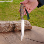 Kesme Bıçağı – N690 Çelik – Verzalit Saplı Profesyonel Seri