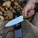 Ergonomik verzalit saplı ve uzun ömürlü profesyonel mutfak bıçağı