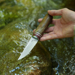 Puukko Model - N690 Çeliği - Ceviz Sap