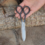 Yuvarlak Uçlu Makas - Dövme Çelik - Tarihi Gökkurt Usta