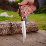 Kesme Bıçağı – N690 Çelik – Verzalit Saplı Profesyonel Seri