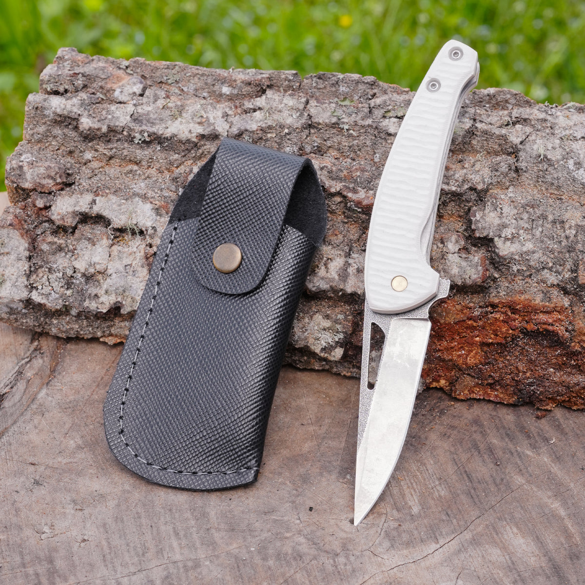 Anka Model - 19 Cm - N690 Çelik - Kompakt Sap - Katlanır