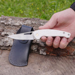 Anka Model - 19 Cm - N690 Çelik - Kompakt Sap - Katlanır