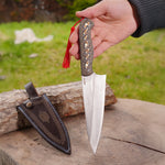 Şef Bıçağı – N690 Çelik – Gyutou Model – Verzalit Saplı Profesyonel Seri