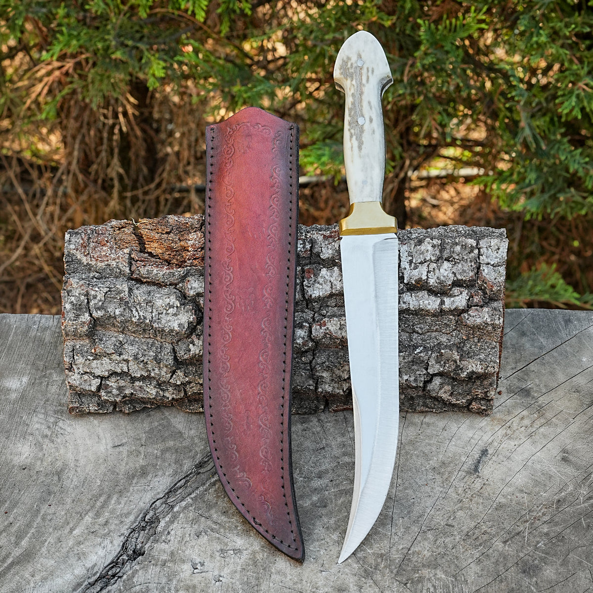 Hançer Model - Geyik Boynuzu Sap - 34 Cm
