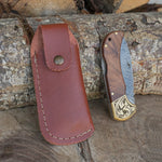 Katlanır Model 20 Cm - Damascus Çelik