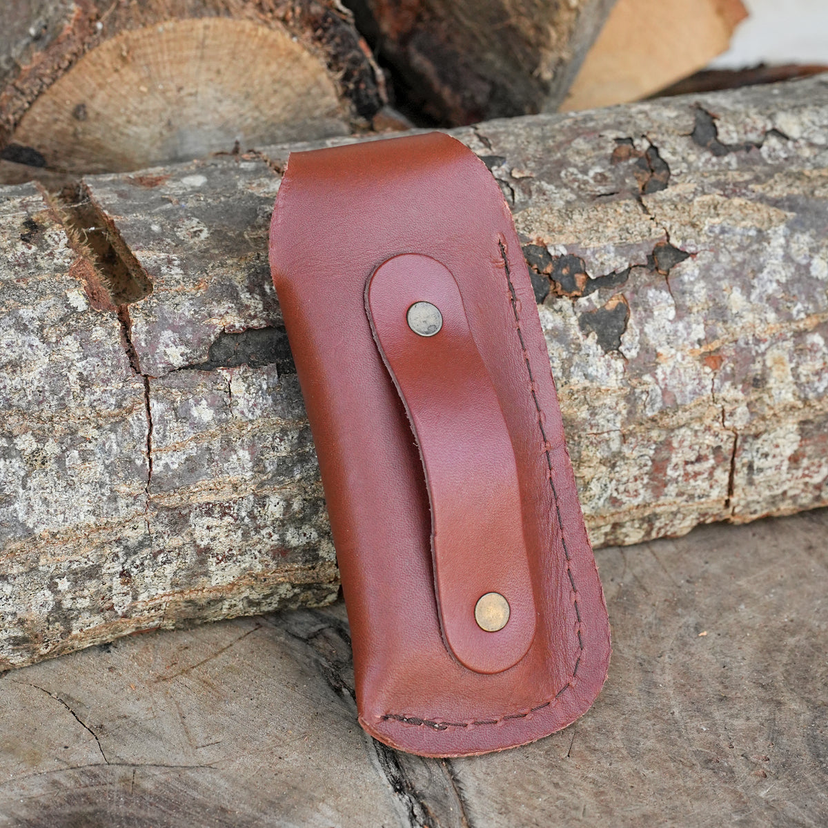 Çakı Kılıfı - Gerçek Veketa Özel Deri