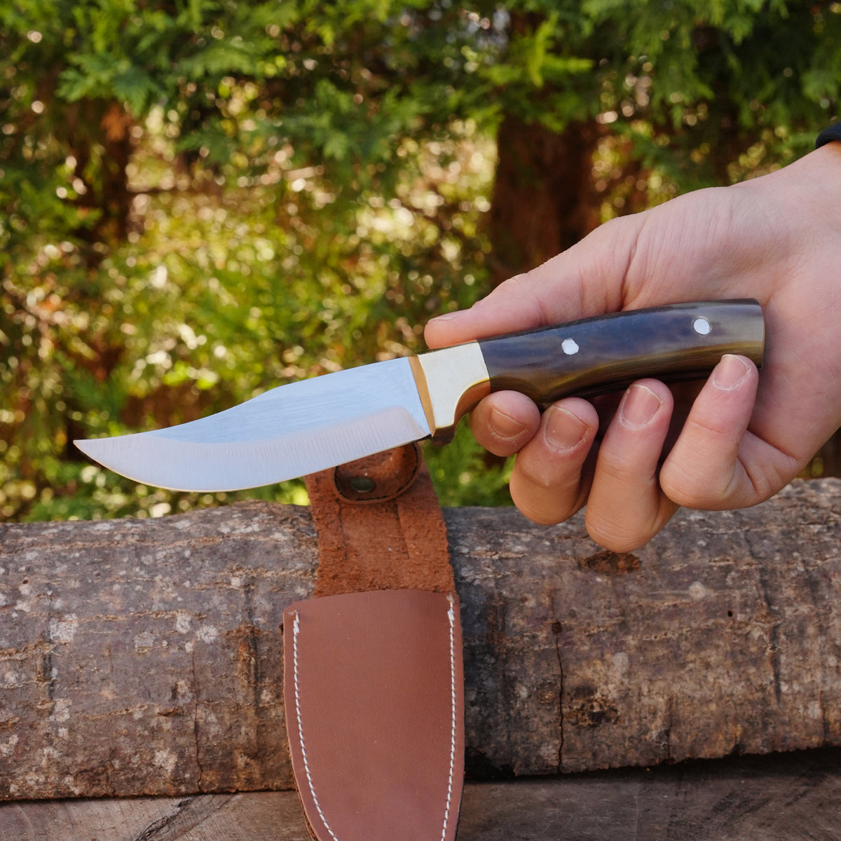 Av Bıçağı 21 Cm - Koç Boynuzu Sap
