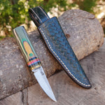 Puukko Model - N690 Çeliği - Japon Kaplama G-Carta Sap
