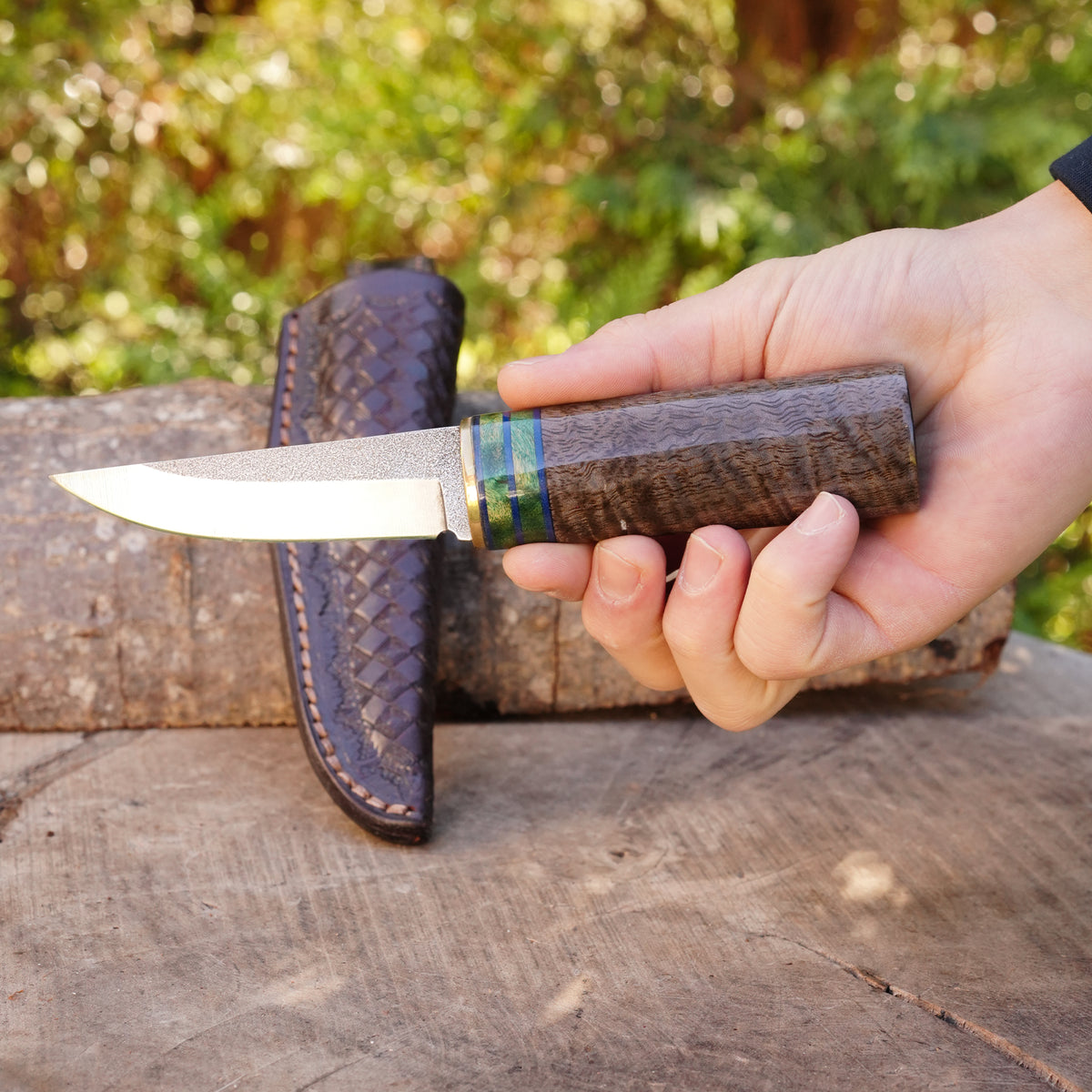 Puukko Model - N690 Çeliği - Japon Kaplama Mango Sap