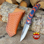 Katlanır Model - N690 Çelik - Mikarta Sap