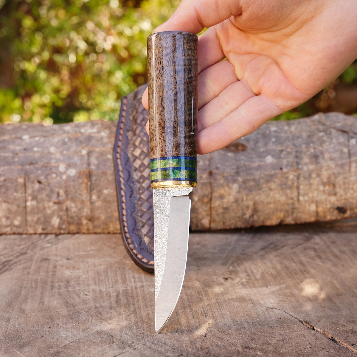 Puukko Model - N690 Çeliği - Japon Kaplama Mango Sap