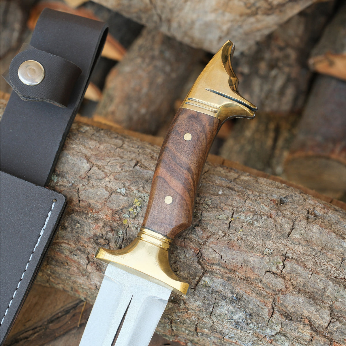 Çerkez Model 37 Cm - Kurt Başlı