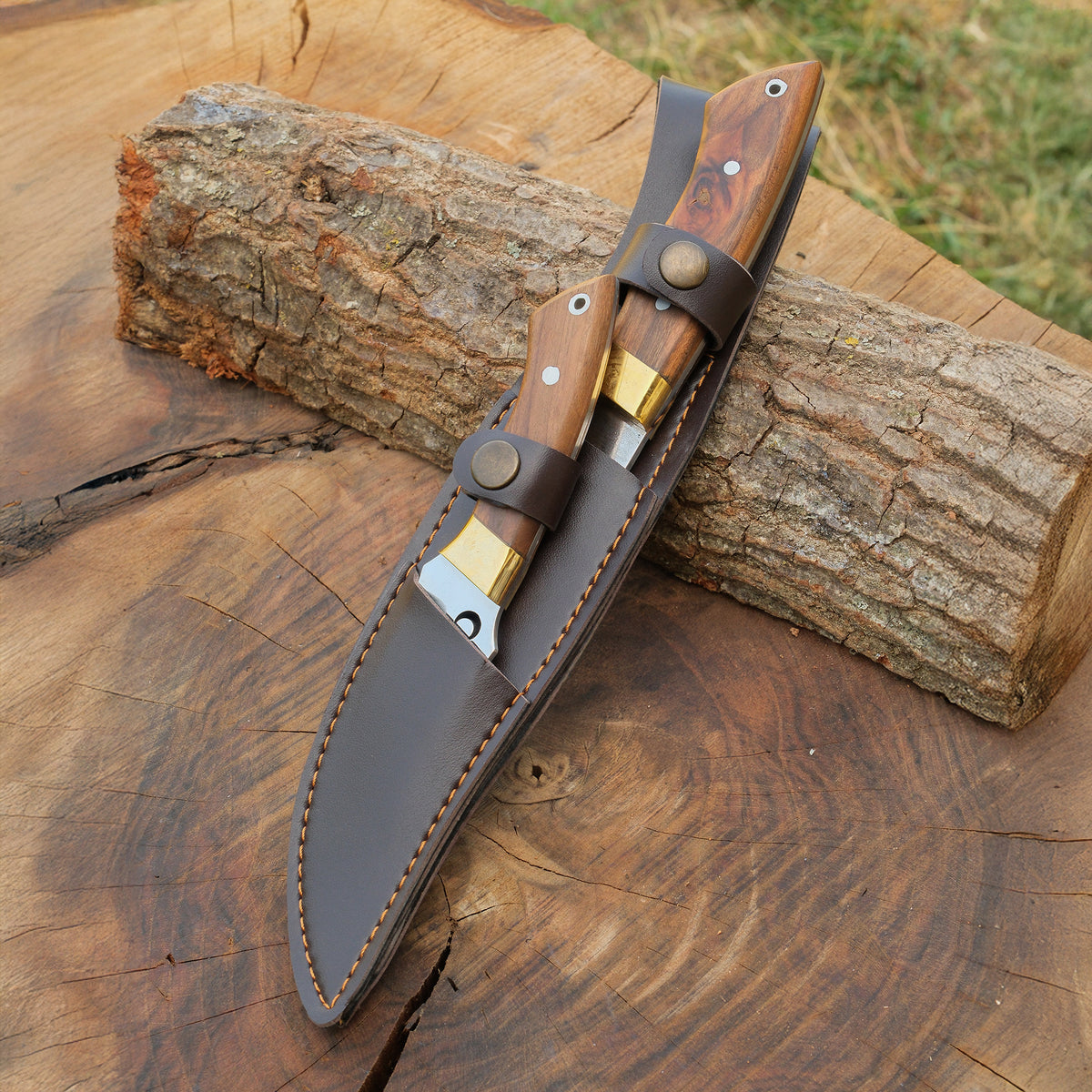 Babalı Oğul Set - Ay Yıldız İşlemeli