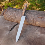 4 Parça Profesyonel Mutfak Bıçak Seti – Hasır Çanta ve Kesme Tahtası Hediyeli!