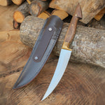 El yapımı ceviz saplı 4034 paslanmaz çelik bıçak