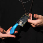 4034 Alman paslanmaz çeliğinden yapılmış epoksi saplı şık kolye model