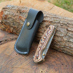 Günlük kullanım ve koleksiyon için N690 çelik verzalit sap bıçak