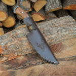 Günlük kullanım için dayanıklı, paslanmaz çelikten yapılmış bıçak modeli