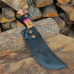 Modern görünüme sahip epoksi saplı ve 22 cm çelik boyuna sahip paslanmaz çelik bıçak