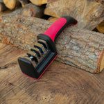 Kaymaz silikon tabanlı 3 aşamalı bıçak bileme aparatı