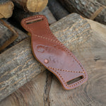 El dikişiyle güçlendirilmiş, uzun ömürlü deri kılıf modeli