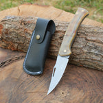 Koç boynuzu saplı, el işçiliğiyle üretilmiş Yatağan katlanır model