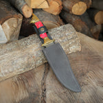 Yatağan ustalarının ürettiği, geniş yüzeyli Mika saplı paslanmaz çelik bıçak