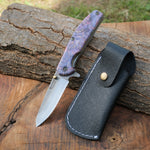 20 cm uzunluğunda N690 çelikten üretilmiş stabilize saplı katlanır bıçak