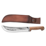 Gerçek deri kılıflı dayanıklı Yatağan kasabası üretimi kamp bıçağı