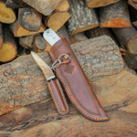 Köse Mehmet bıçakları arasında doğal saplı el işçiliği özel model