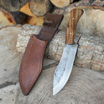 Yatağan kasabası üretimi 34 cm ceviz saplı dövme makas çelik özel model