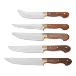 Kasaplar ve profesyoneller için özel kurban bıçakları takımı