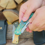 Doğa aktiviteleri için uygun kompakt ve dayanıklı katlanır bıçak