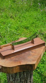 Uzun çelik yapısı ile koleksiyon ve kullanım için ideal özel model bıçak