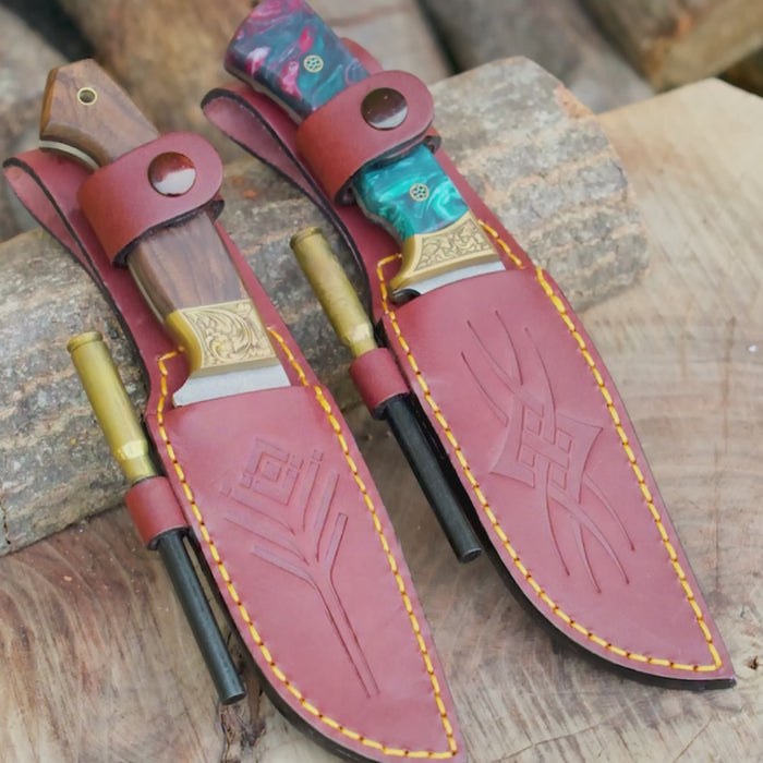 博*）様 フライマテリアル Bushcraft - Magnezyum Çubuklu - N690 Çelik– Köse Mehmet Bıçakları
