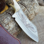 Kartal Gravürü İşlemeli - N690 Çeliği