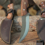 Yatağan ustalarının el işçiliğiyle üretilmiş estetik görünümlü özel bıçak