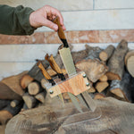 Standıyla birlikte gelen, düzenli ve estetik şef bıçağı takımı